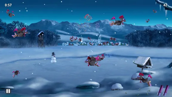 Moorhuhn Winter Edition screenshot 4