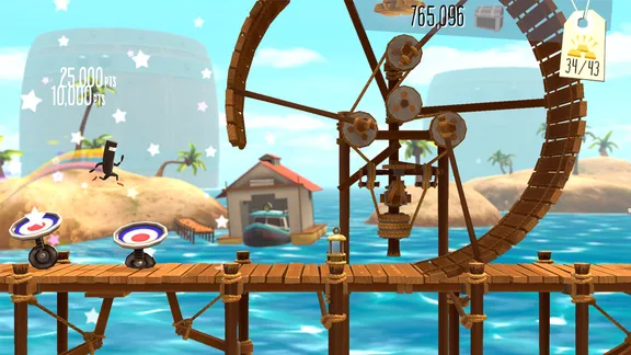 BIT.TRIP Presents... Runner2: Future Legend of Rhythm Alien screenshot 1