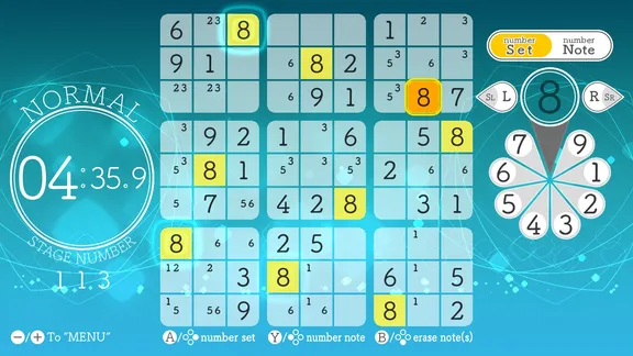 Sudoku Relax 2 Summer Waves screenshot 2