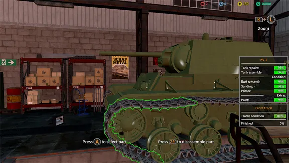 Tank Mechanic Simulator screenshot 6
