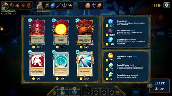 Roguebook screenshot 2