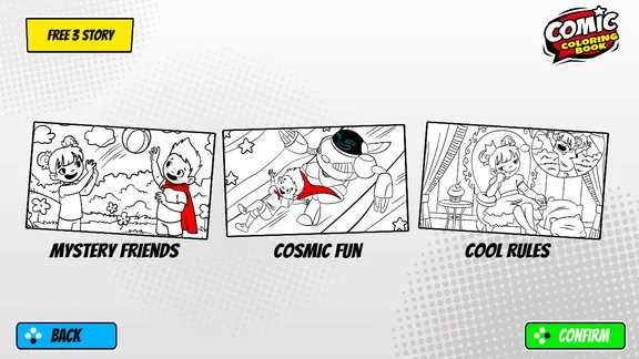Comic Coloring Book screenshot 2