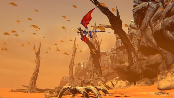 Panzer Dragoon: Remake screenshot 2