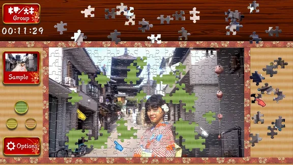 Animated Jigsaws: Japanese Women screenshot 3
