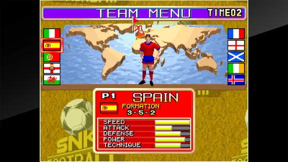 ACA NEOGEO THE ULTIMATE 11: SNK FOOTBALL CHAMPIONSHIP screenshot 1
