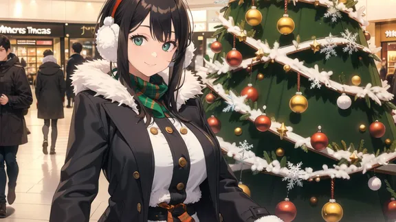Anime Girls: Tokyo Christmas screenshot 2
