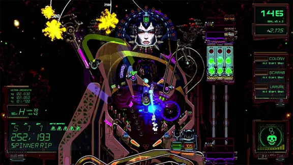 XENOTILT: HOSTILE PINBALL ACTION screenshot 2