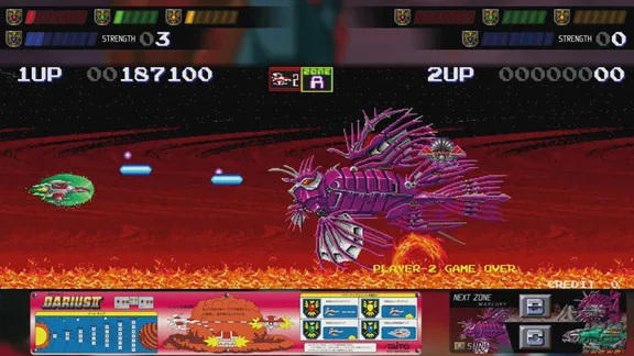 Darius Cozmic Collection Arcade screenshot 2