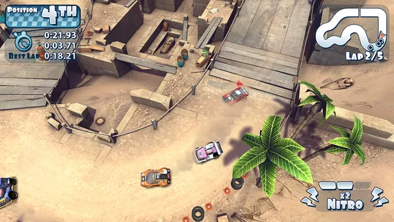 Mini Motor Racing X screenshot 3