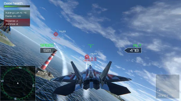 AirJet Fighter Sky Dominators: Aerial Assault screenshot 4