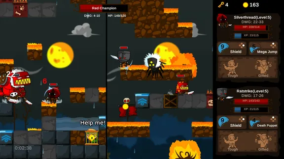 Vertical Drop Heroes HD screenshot 4
