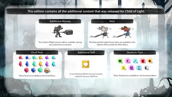 Child of Light Ultimate Edition
& Valiant Hearts: The Great War Bundle screenshot 1