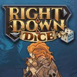 Right and Down and Dice icon