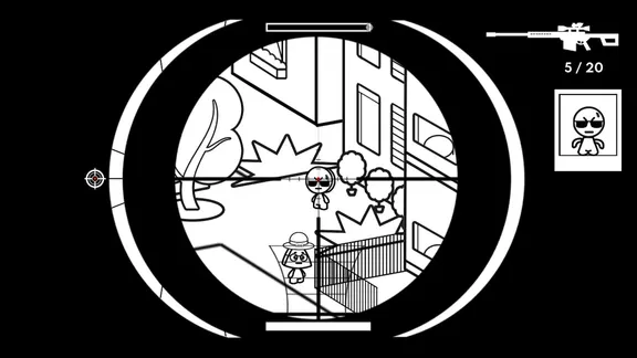 Geometric Sniper Z screenshot 1