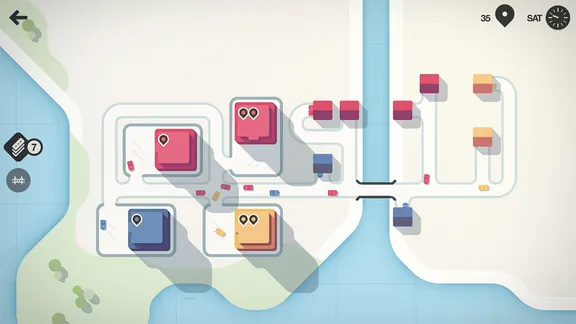 Mini Motorways screenshot 1