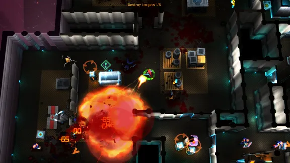 Neon Chrome screenshot 3