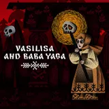 Vasilisa and Baba Yaga icon