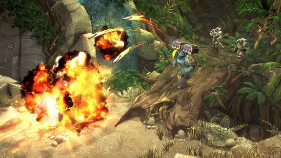WARHAMMER 40,000: SPACE WOLF screenshot 2