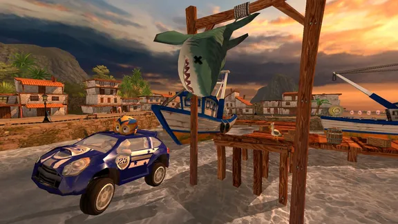 Beach Buggy Racing screenshot 2