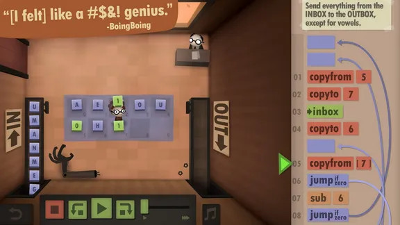 Human Resource Machine screenshot 4