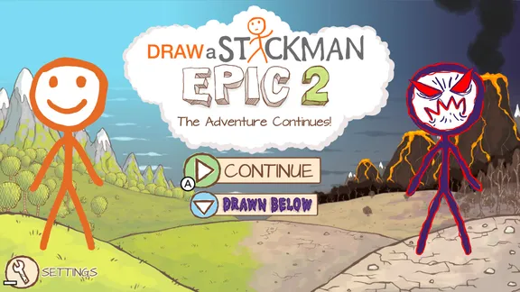 Draw a Stickman: EPIC 2 screenshot 1