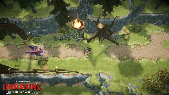 DreamWorks Dragons Dawn of New Riders screenshot 1