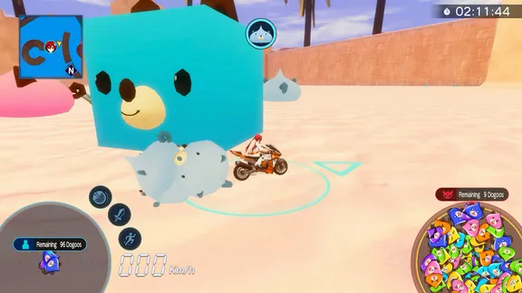 Neptunia Riders VS Dogoos screenshot 1