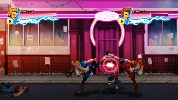 Double Dragon Neon screenshot 3