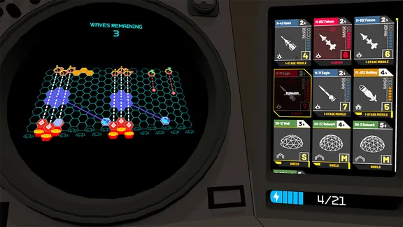 Missile Command Delta screenshot 2