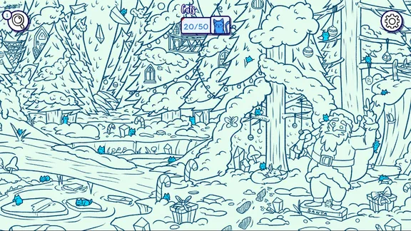 Hidden Cats in Santa's Realm screenshot 3