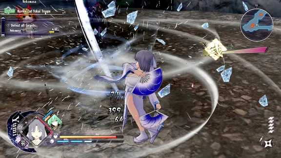 Neptunia x SENRAN KAGURA: Ninja Wars screenshot 3