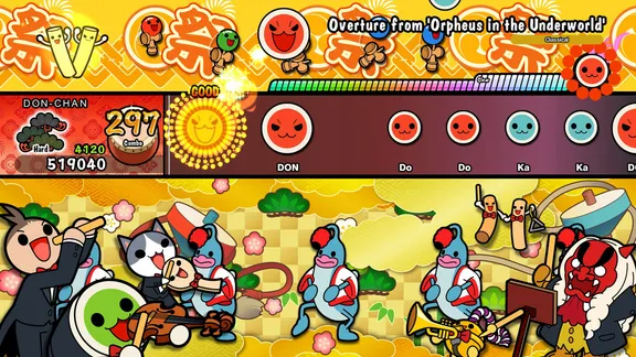 Taiko no Tatsujin: Drum'n'Fun! screenshot 2