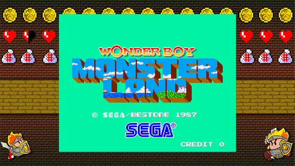 SEGA AGES Wonder Boy: Monster Land screenshot 1
