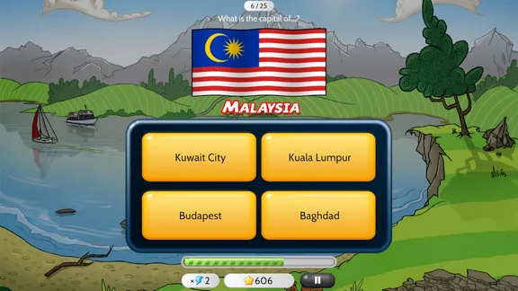 Capitals Quizzer screenshot 1