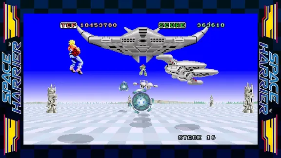 SEGA AGES Space Harrier screenshot 2