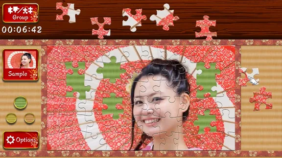 Animated Jigsaws: Japanese Women screenshot 2