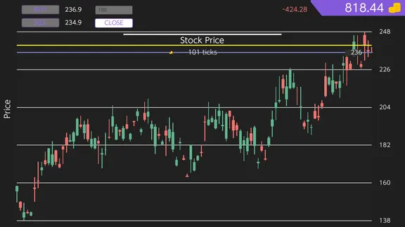 Trading Simulator screenshot 1