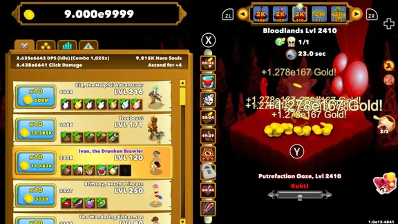 Clicker Heroes screenshot 6