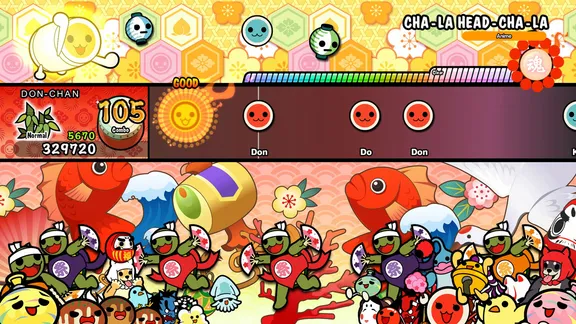 Taiko no Tatsujin: Drum'n'Fun! screenshot 5