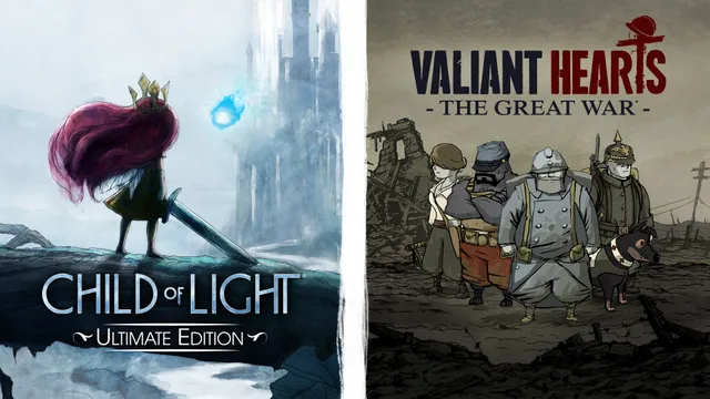Child of Light Ultimate Edition
& Valiant Hearts: The Great War Bundle