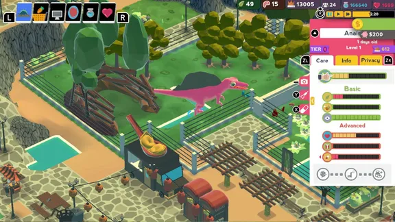 Parkasaurus screenshot 1