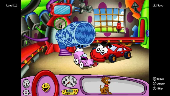 Putt-Putt Travels Through Time screenshot 1