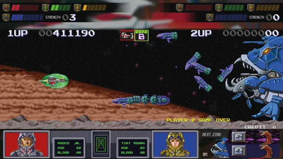 Darius Cozmic Collection Arcade screenshot 3