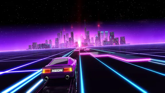 Neon Drive screenshot 1