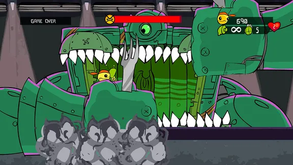 Alien Hominid HD screenshot 1