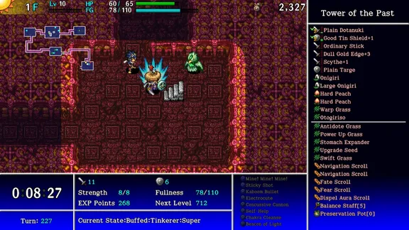 Shiren the Wanderer: The Tower of Fortune and the Dice of Fate screenshot 5