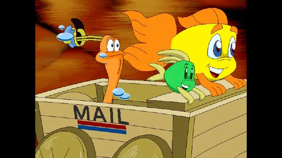 Freddi Fish 4: The Case of The Hogfish Rustlers of Briny Gulch screenshot 1