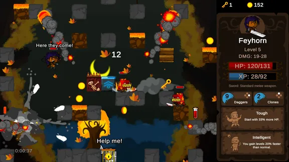 Vertical Drop Heroes HD screenshot 2