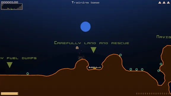 Terra Lander II - Rockslide Rescue screenshot 1