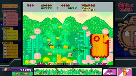 SEGA AGES Fantasy Zone screenshot 2